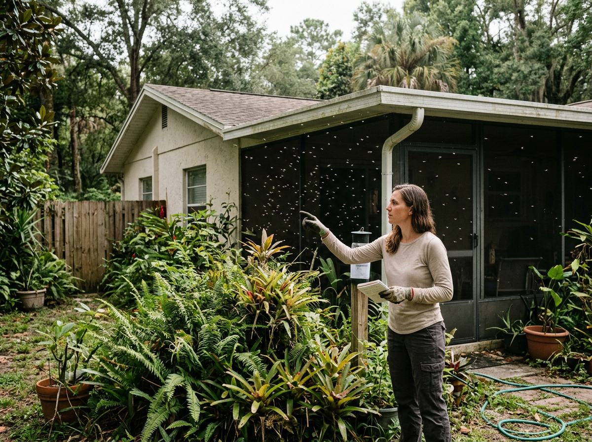 Mosquito Patterns Around Weeki Wachee Area Homes